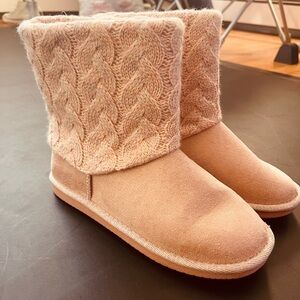 SO Pink Mid-Calf Boots Kids